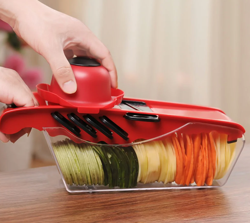 Cortador de cocina multifunción 6 cuchillas