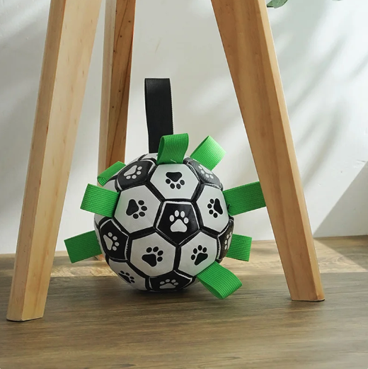 Juego cerebral de fútbol interactivo para perros